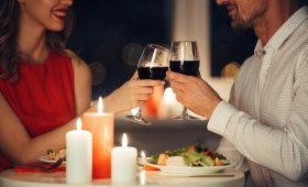 Cena romántica en Madrid
