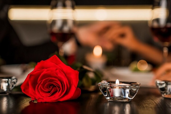 Cena romántica en Madrid