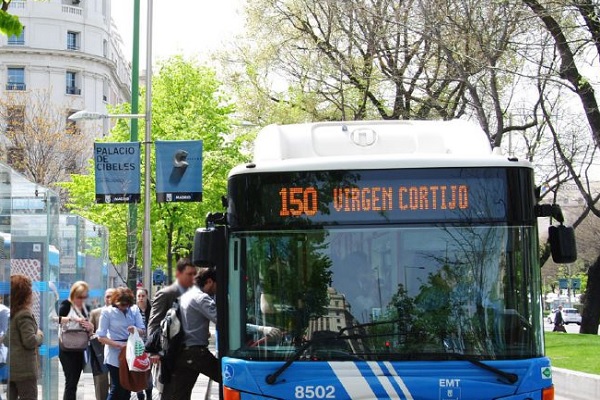 Trasporte público en Madrid