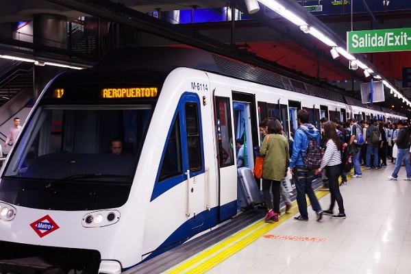 Trasporte público en Madrid