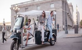 Tour en Tuk Tuk eléctrico por Madrid