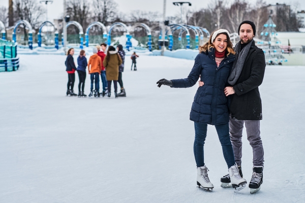 Pistas de hielo navidad