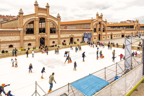 Pistas de hielo navidad