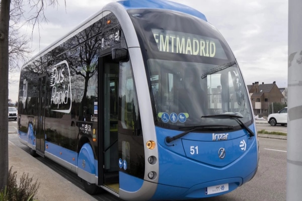 Líneas de buses rápidos en Madrid